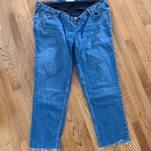 Abercrombie & Fitch Maternity Blue Denim Jeans